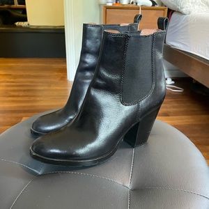 Frye Black Ankle Boots